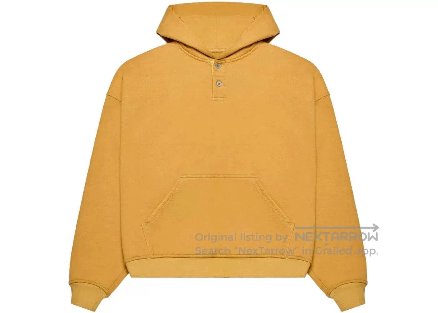 Fear of God Fear of God 6th Everyday Henley Hoodie. Size US XS / EU 42 / 0 - 2 Thumbnail