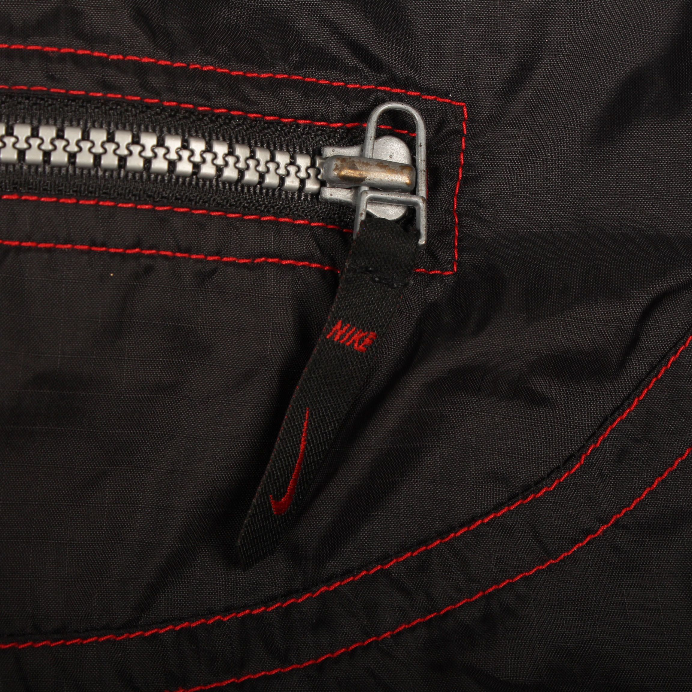 Nike × Vintage Vintage 90s Nike Half Zip Windbreaker Jacket Big Logo Size US L / EU 52-54 / 3 - 3 Thumbnail