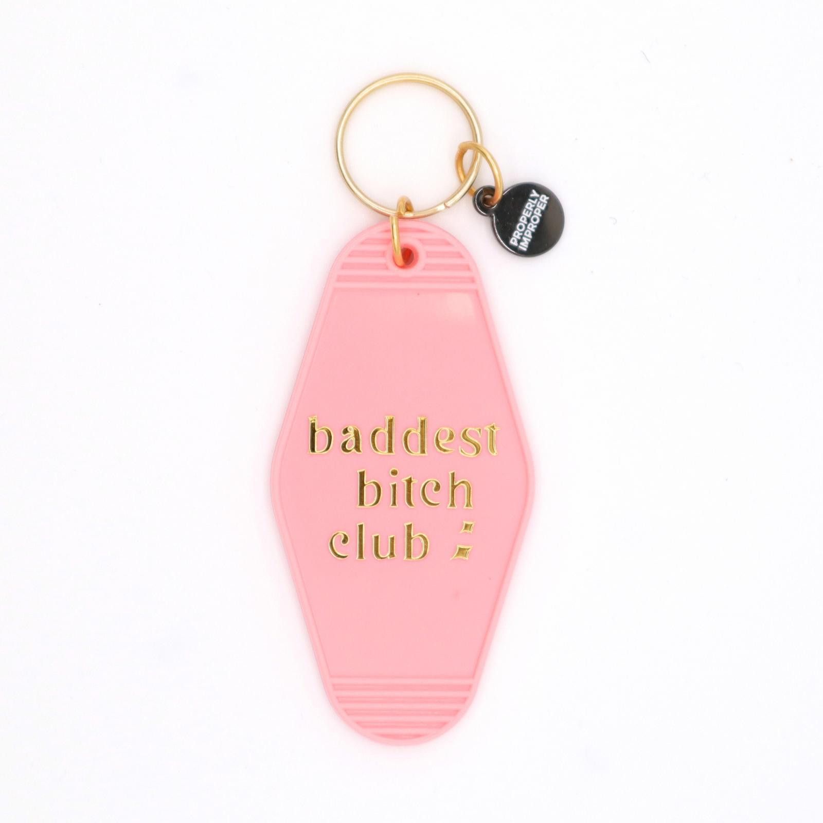 Other Baddest Club Hot Stamped Motel Keychain Size ONE SIZE - 1 Thumbnail