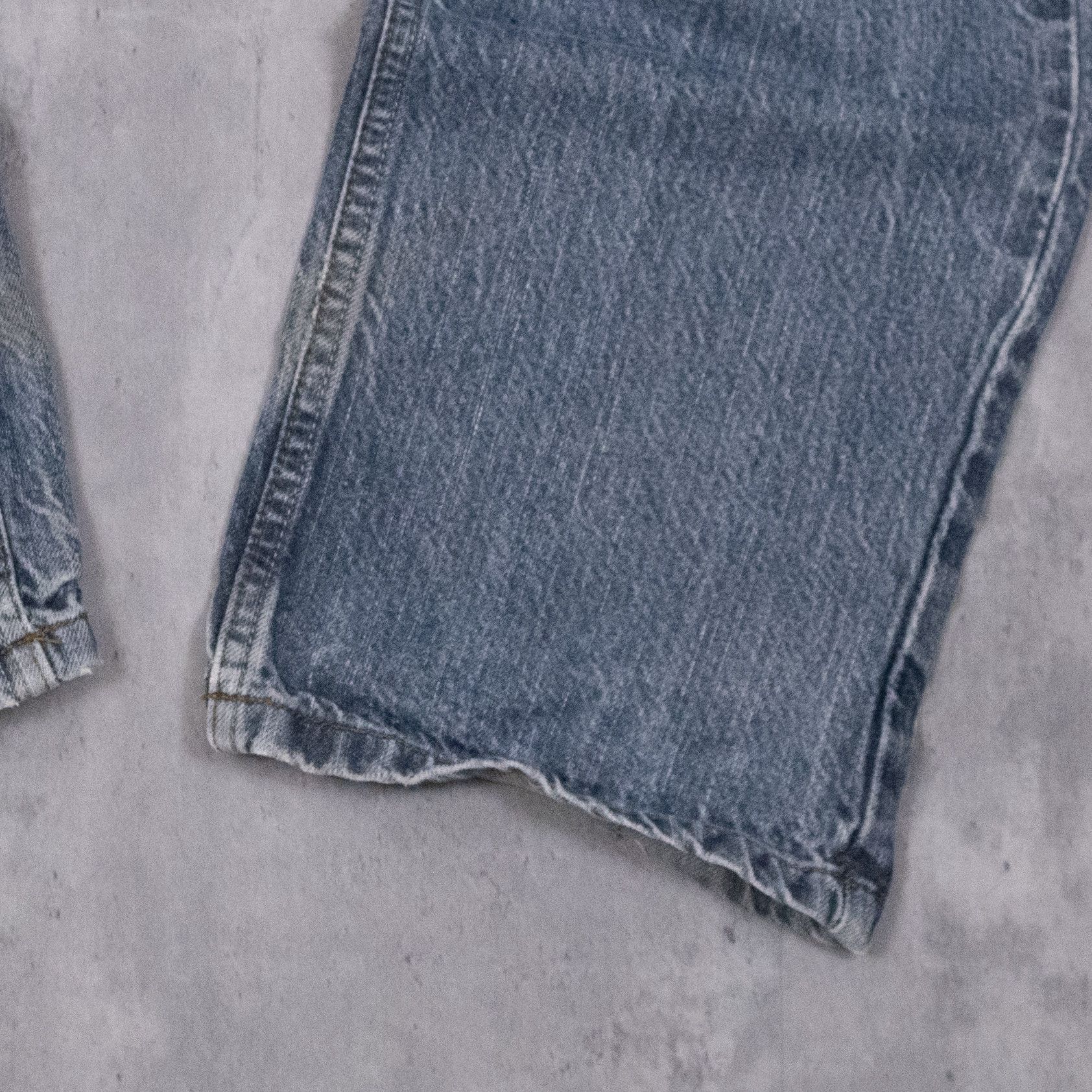 DKNY Y2K 2000s DKNY Jeans Baggy Fit Distressed Denim Pant's Size US 38 / EU 54 - 6 Thumbnail