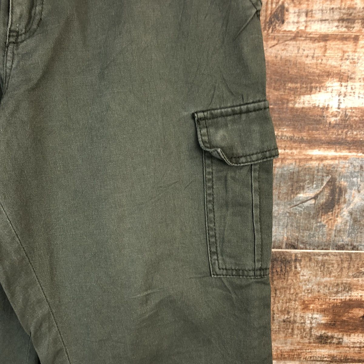 Japanese Brand DL Earth Music & Econology Cargo Multipocket Pants #C637 Size US 29 - 10 Thumbnail