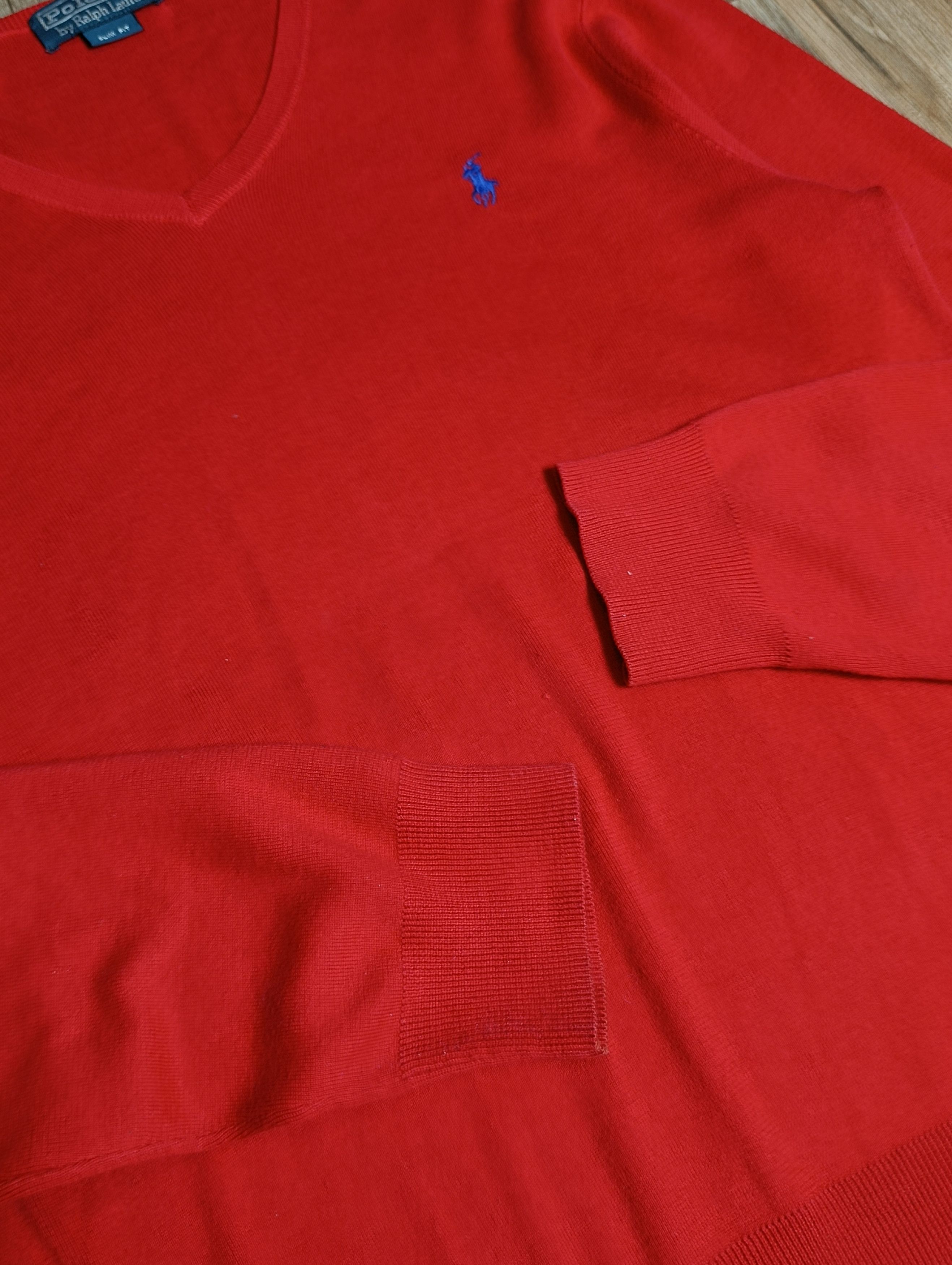 Polo Ralph Lauren Polo Ralph Lauren V-neck Sweater Size US L / EU 52-54 / 3 - 6 Thumbnail