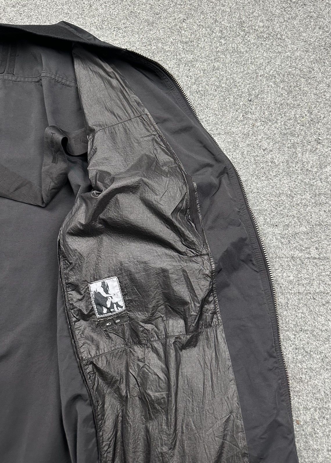 Rick Owens Drkshdw Rick Owens DRKSHDW - S/S16 Flight Trench MA-1 Bomber Jacket Size US XS / EU 42 / 0 - 9 Thumbnail