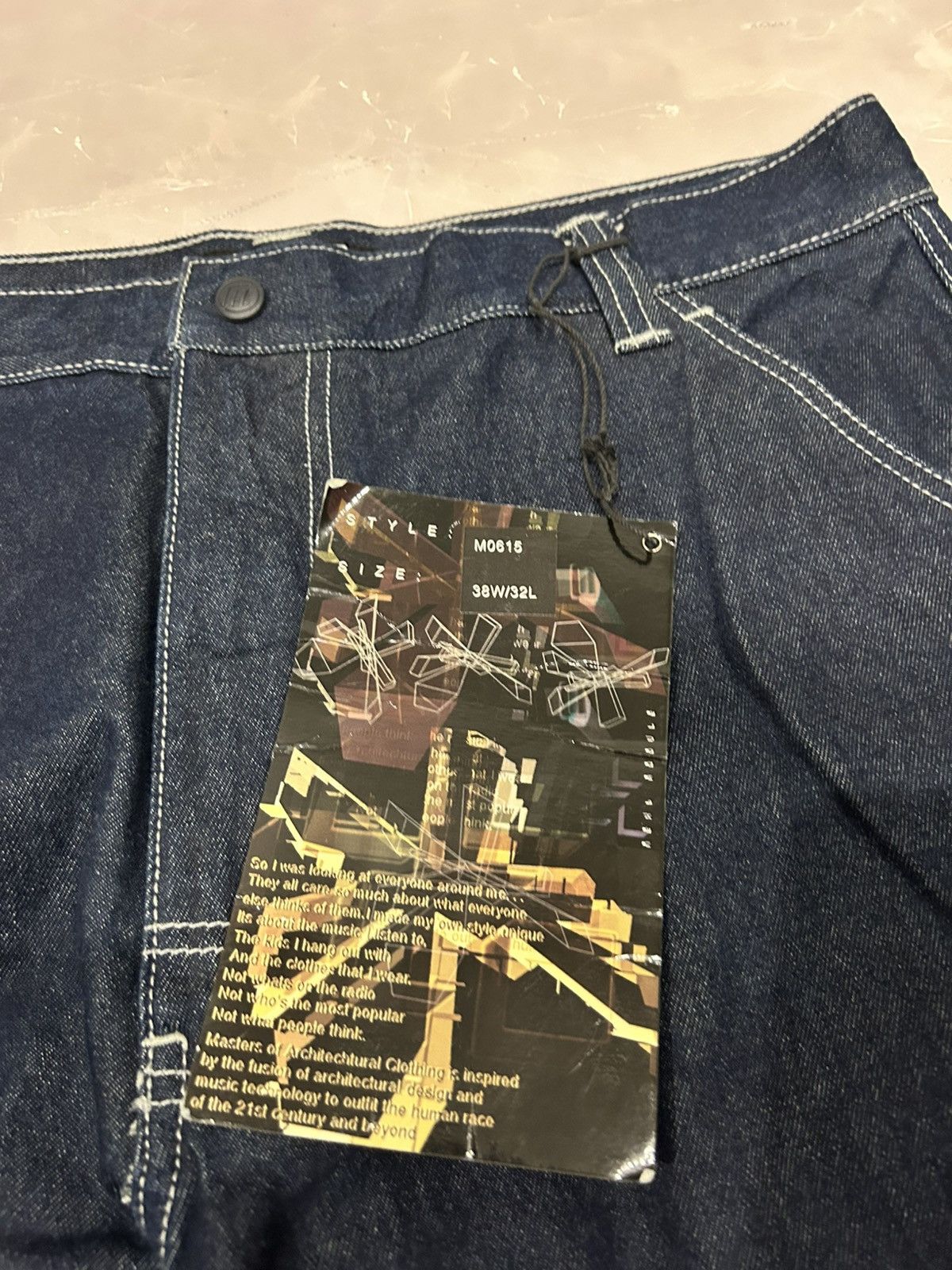Hysteric Glamour Vintage Rare Macgear Rap Baggy Cargo Denim jeans Size US 38 / EU 54 - 6 Thumbnail