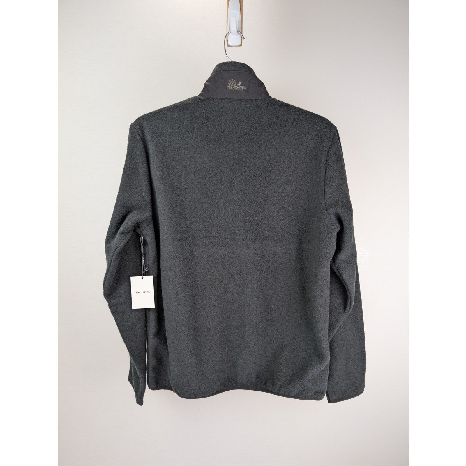 Aime Leon Dore o1rshd1 Unisphere Low Pile Fleece Pullover Jacket in Black Size US M / EU 48-50 / 2 - 18 Thumbnail
