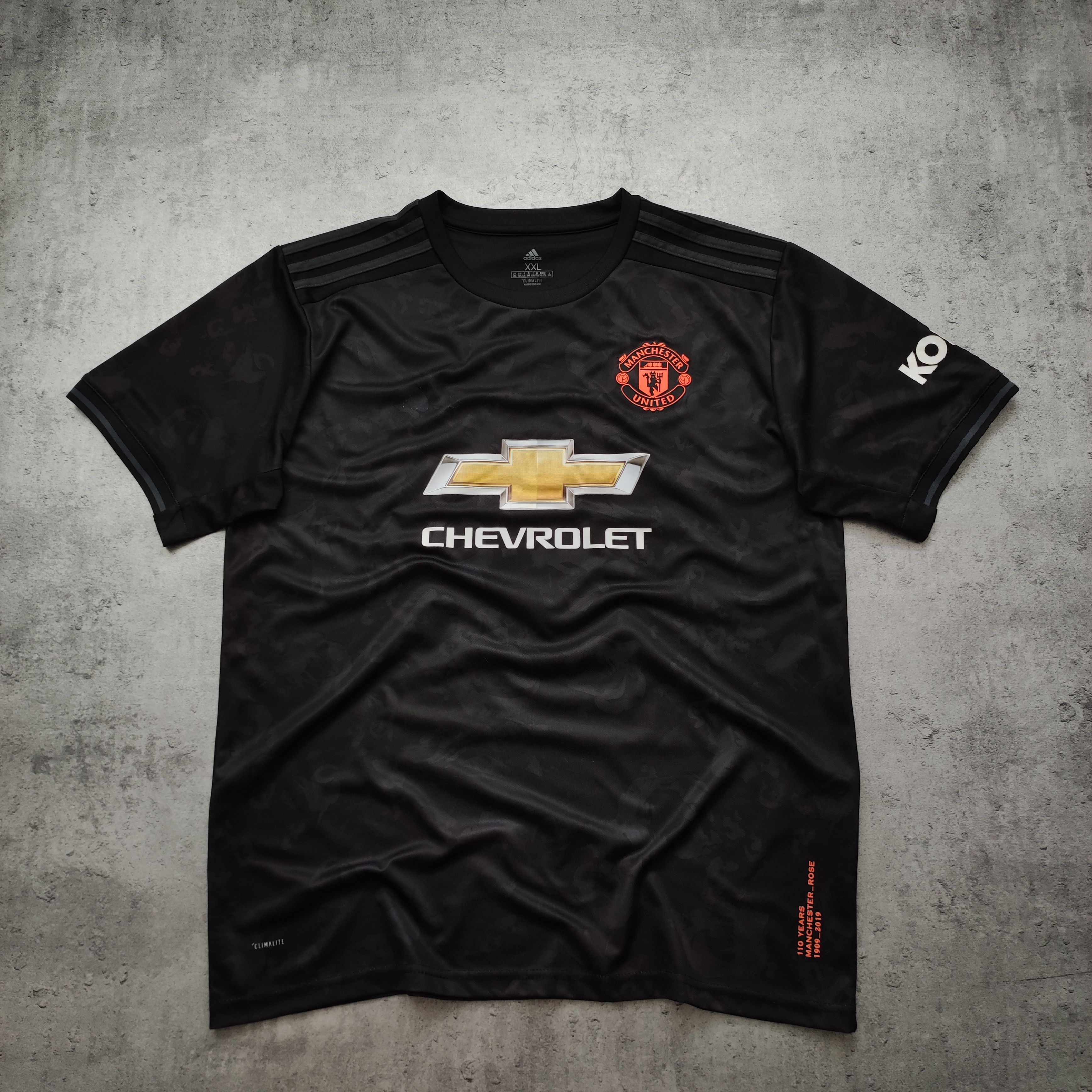 Adidas Adidas x Manchester United 2019 Third Football Jersey Size US XXL / EU 58 / 5 - 2 Thumbnail