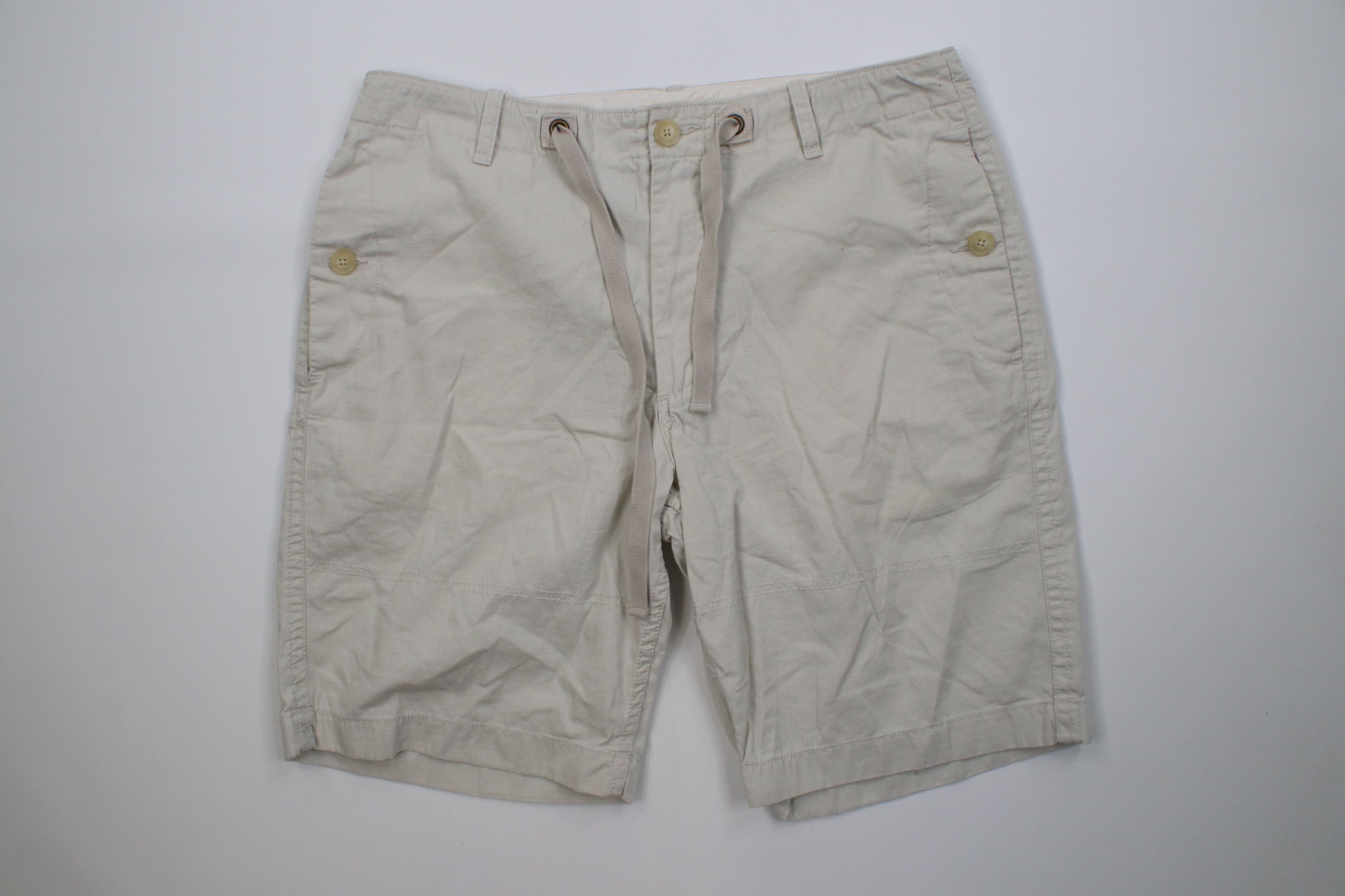 J.Crew Vintage Y2K J Crew Knee Ripstop Utility Shorts Stone Cotton Size US 34 / EU 50 - 1 Thumbnail