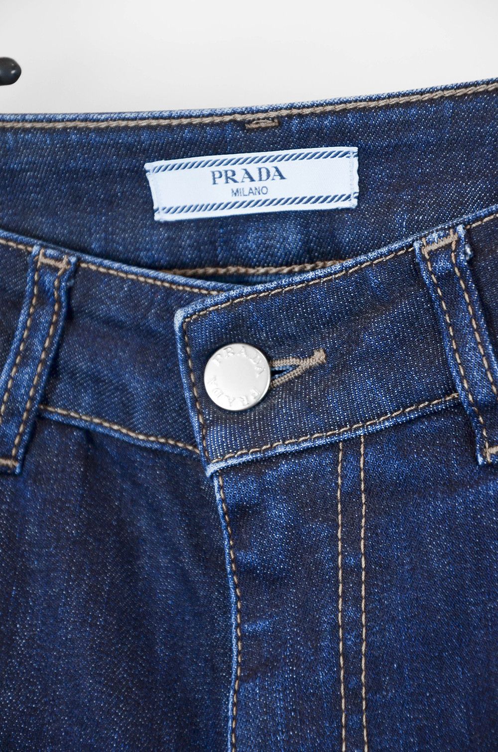 Prada PRADA Milano Dark Blue Straight-Leg Jeans – Size 27 Size 27" / US 4 / IT 40 - 5 Thumbnail