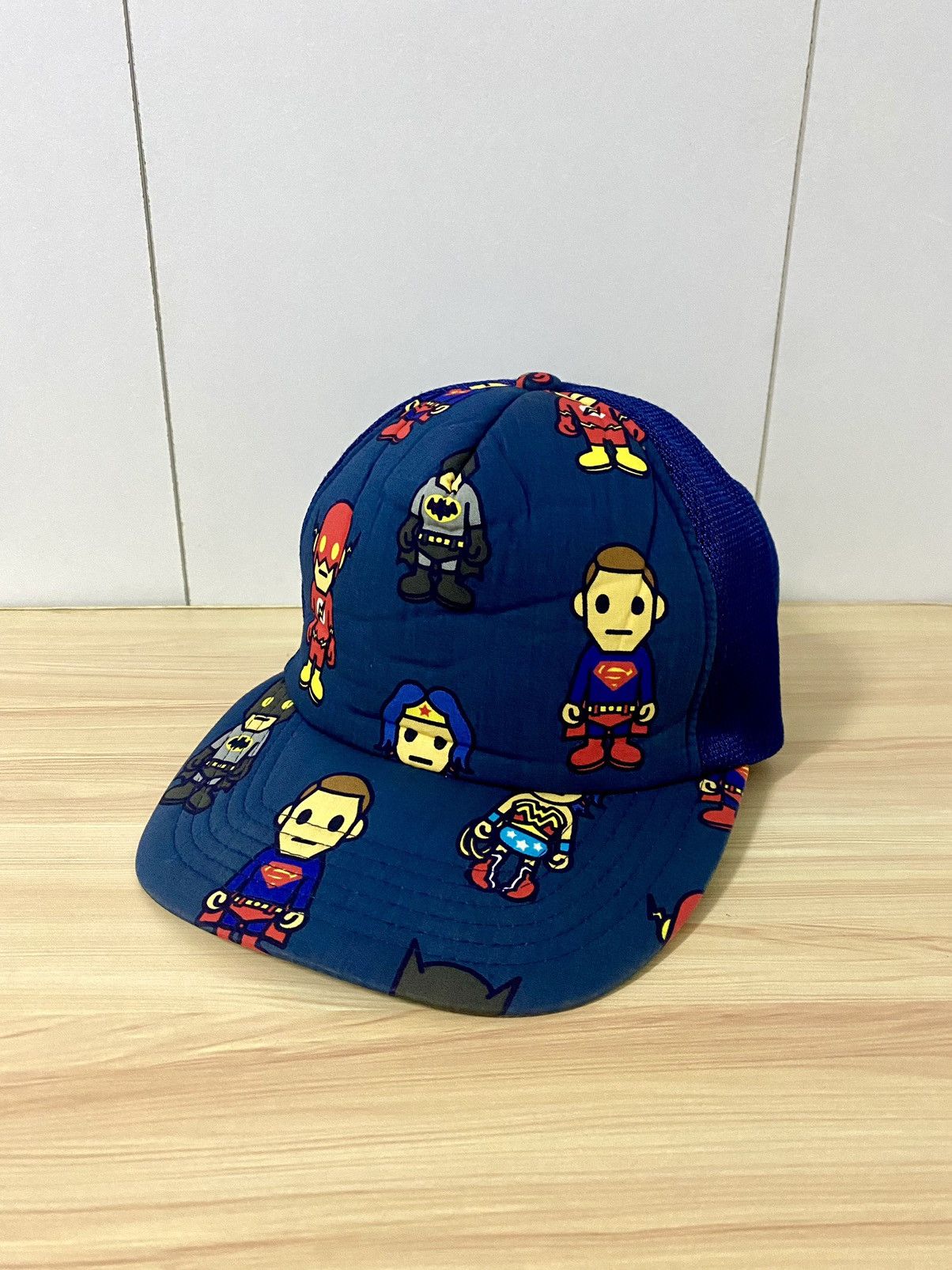 Bape × Marvel Comics 2007 Bape X Dc Comics Fullprint Cap Size ONE SIZE - 3 Thumbnail