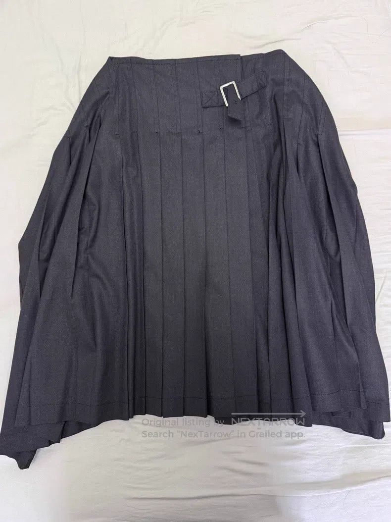 Comme des Garcons Comme Des Garcons size M Asymmetrical pleated skirt Size 23" - 2 Thumbnail