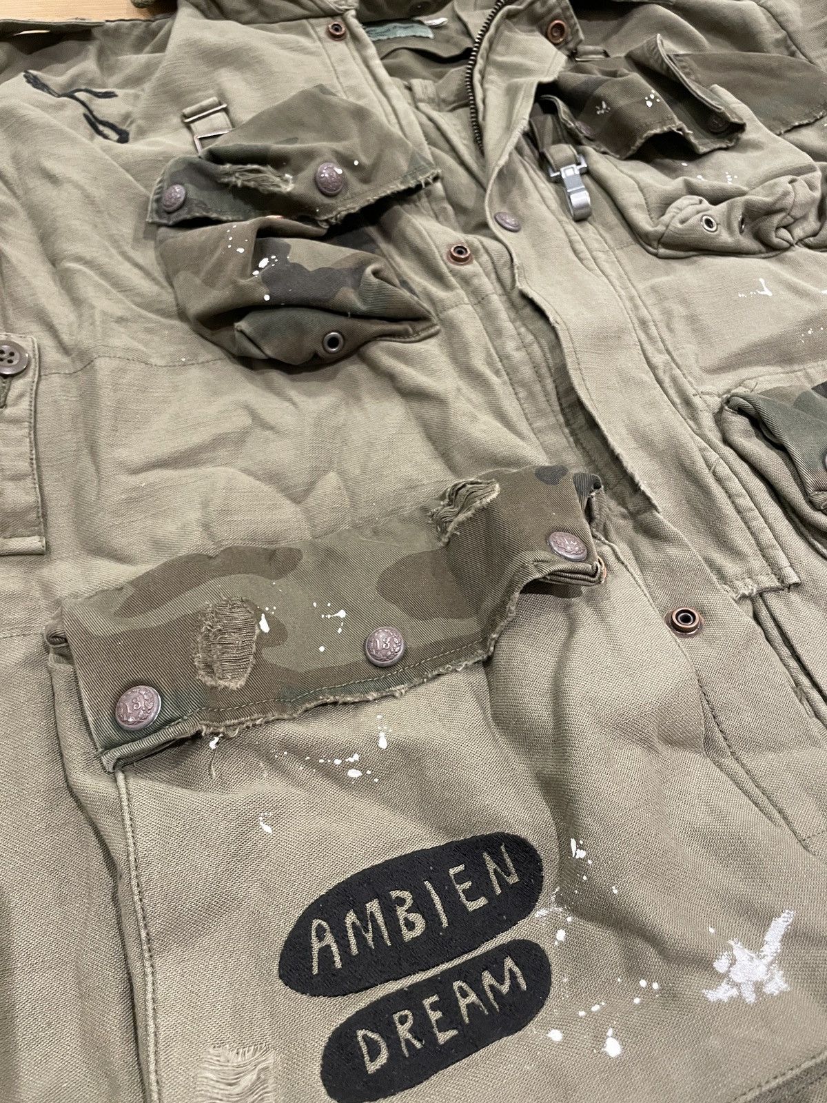 R13 R13 military light inner/outer jacket Size US L / EU 52-54 / 3 - 11 Thumbnail