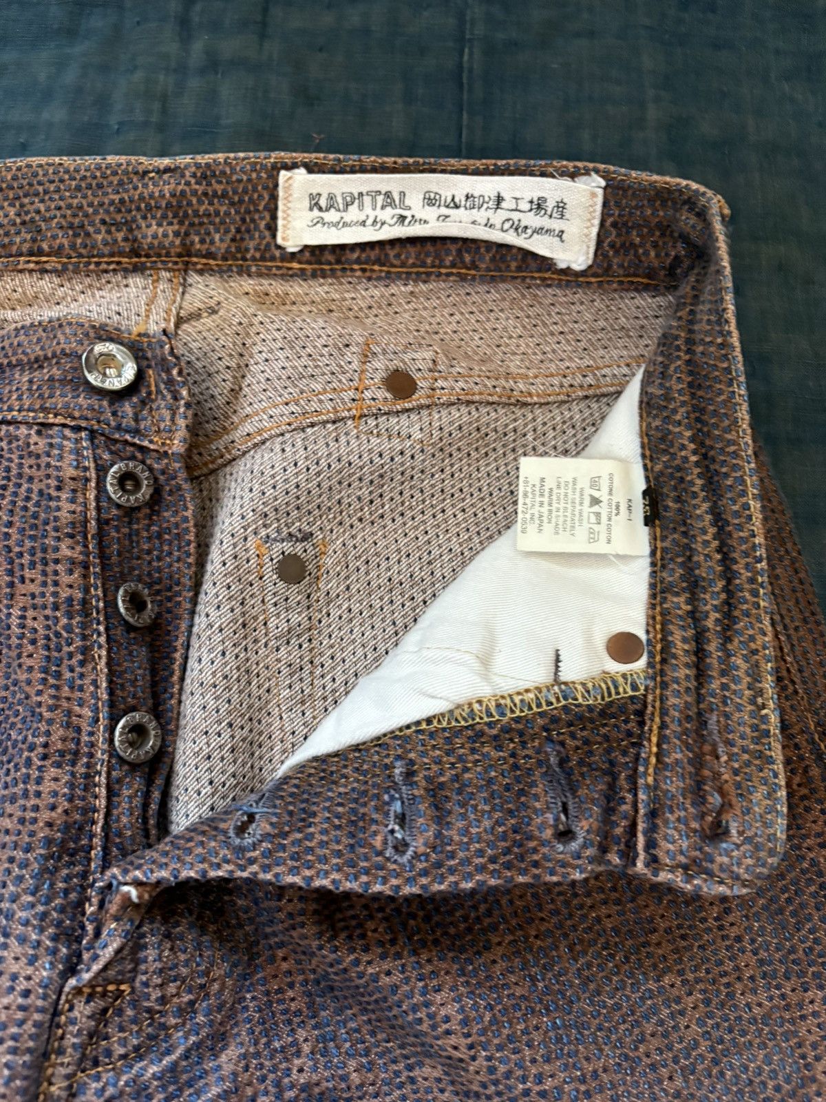 Kapital Kountry Kapital Century Denim no. 5 TH Size US 32 / EU 48 - 9 Thumbnail