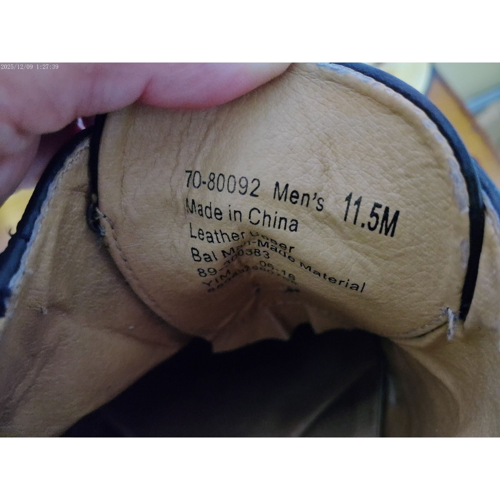 Johnston & Murphy Johnston & Murphy Mens Oxford Dress Shoes Brown Brogue 11.5 Size US 11.5 / EU 44-45 - 2 Thumbnail