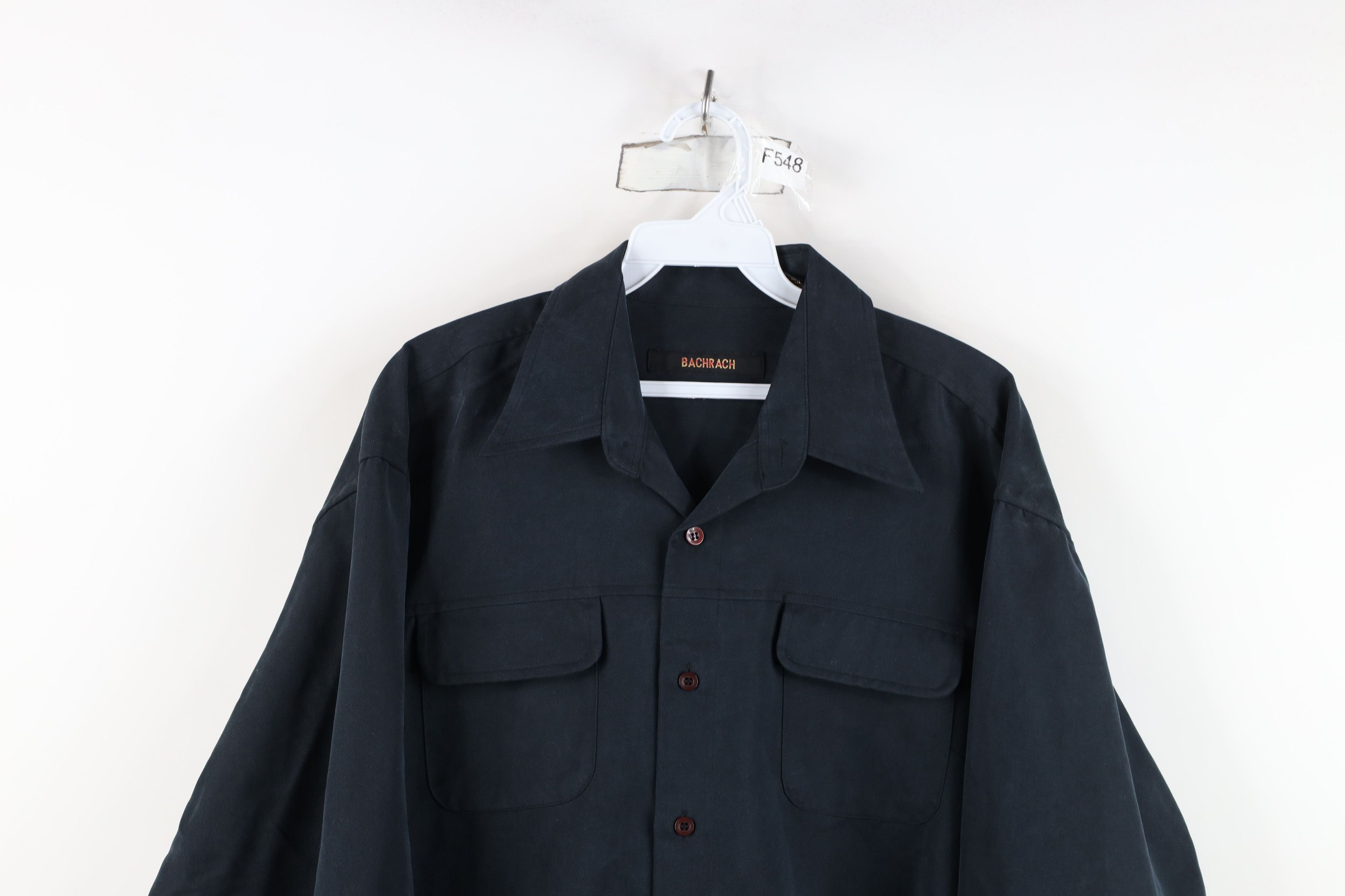 Vintage Vintage 90s Streetwear Collared Board Button Shirt Size US M / EU 48-50 / 2 - 2 Thumbnail