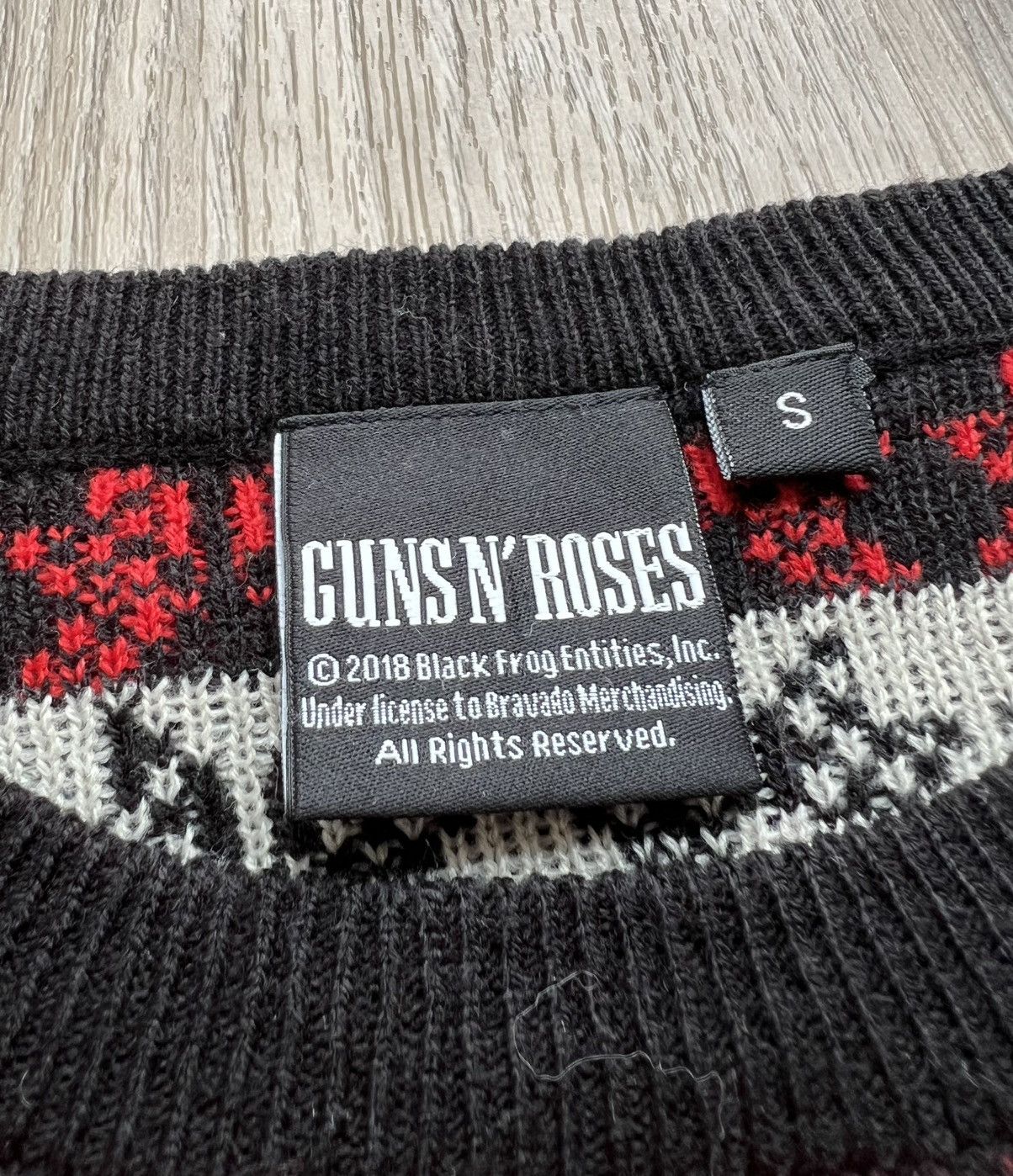 Guns N' Roses Guns N Roses 2018 Merry Fucking Christmas Knit Sweater Size US S / EU 44-46 / 1 - 5 Thumbnail