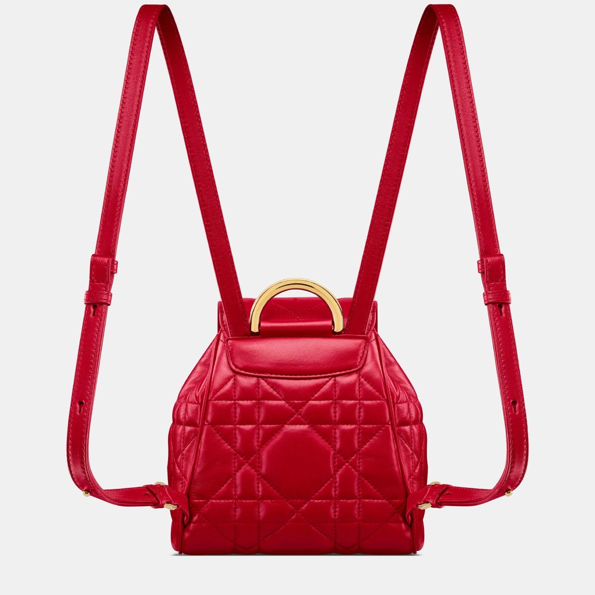 Dior o1bcso1str0226 Size:OS/Small Caro Backpack in Red Size ONE SIZE - 4 Thumbnail