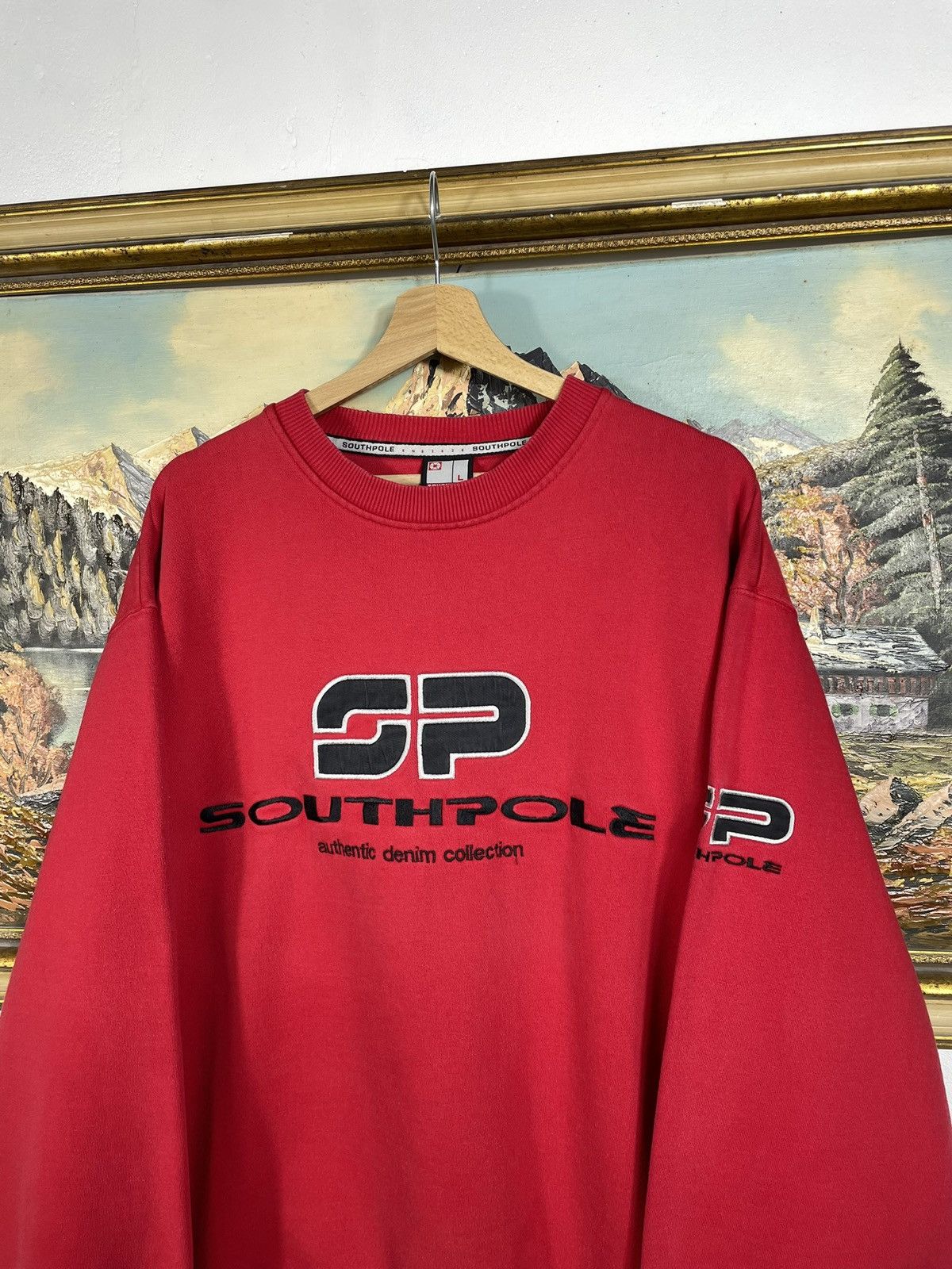 Southpole × Vintage Southpole Vintage Y2k Oversize Baggy Sweatshirt Crewneck Size US L / EU 52-54 / 3 - 4 Thumbnail