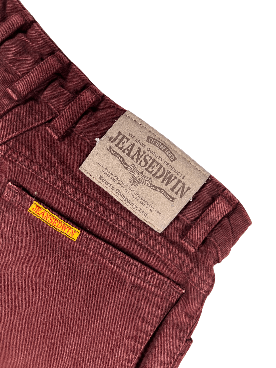 Edwin × Vintage Edwin Denim Jeans 32x30 made in Japan Size US 32 / EU 48 - 3 Thumbnail