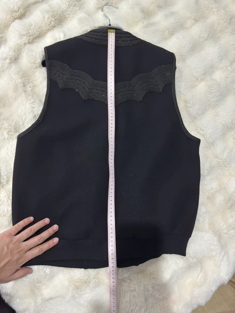 Other Saint Laurent Paris Show style rhinestone embroidered vest Size US M / EU 48-50 / 2 - 8 Thumbnail