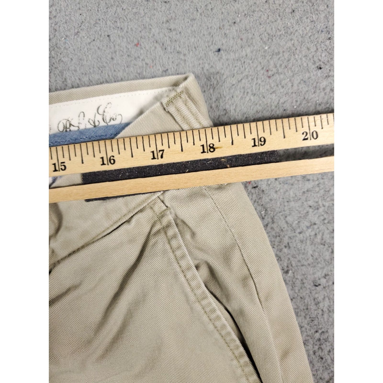 Ralph Lauren Ralph Lauren Chino Pants Mens 38x30 Beige Flat Front Casual Trousers Size US 38 / EU 54 - 4 Thumbnail