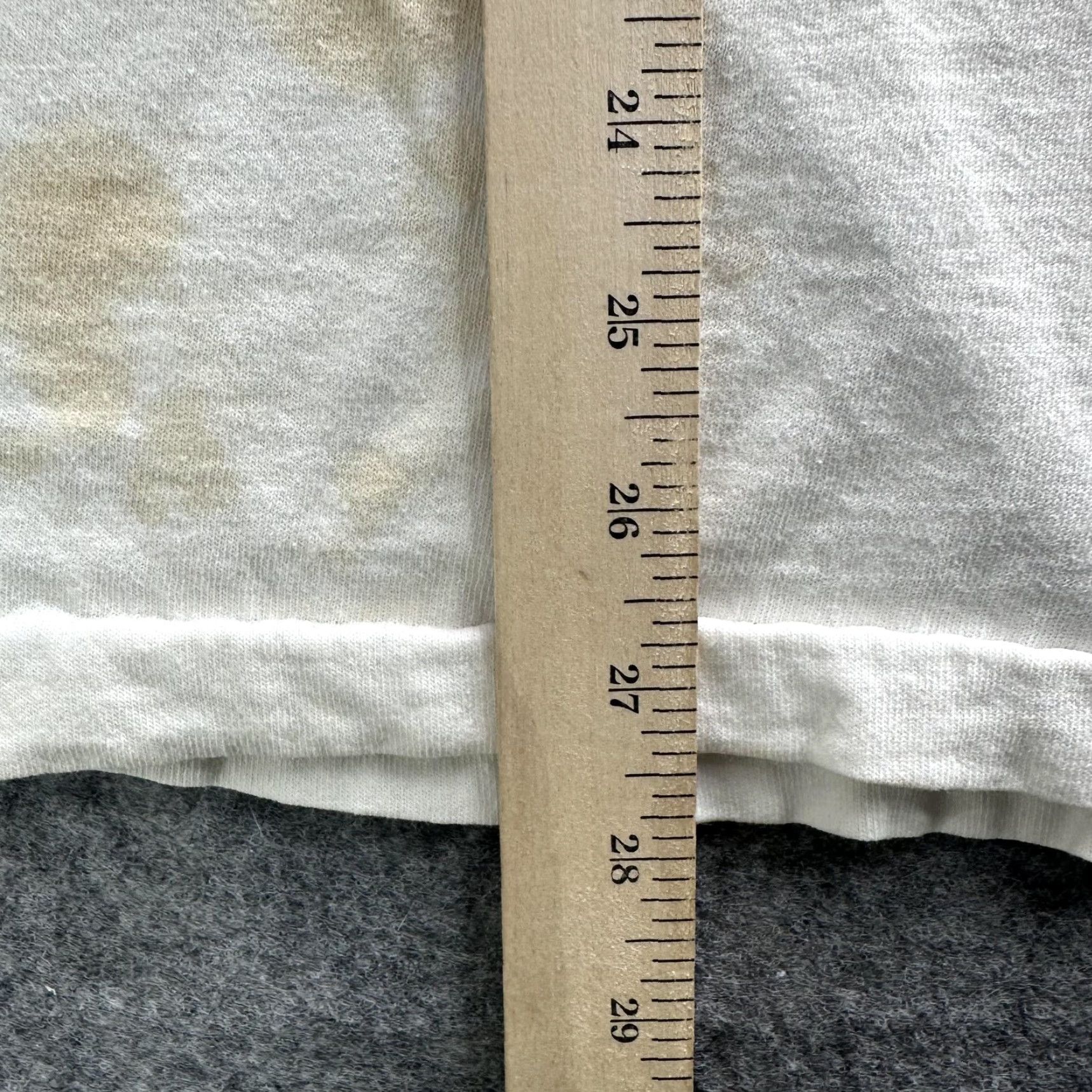 Fruit Of The Loom VINTAGE Alpha Tau Omega Florida State Shirt Mens XL Ivory 1993 90s FSU Hayride Graphic Back Cowboys Mens Size US XL / EU 56 / 4 - 7 Thumbnail