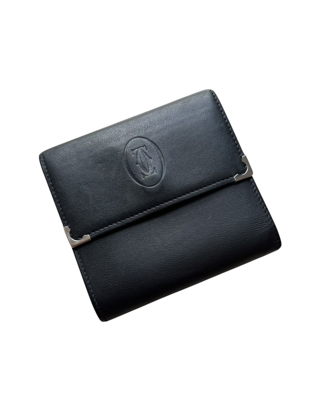 Cartier Vintage Cartier Leather Trifold Wallet Size ONE SIZE - 1 Thumbnail