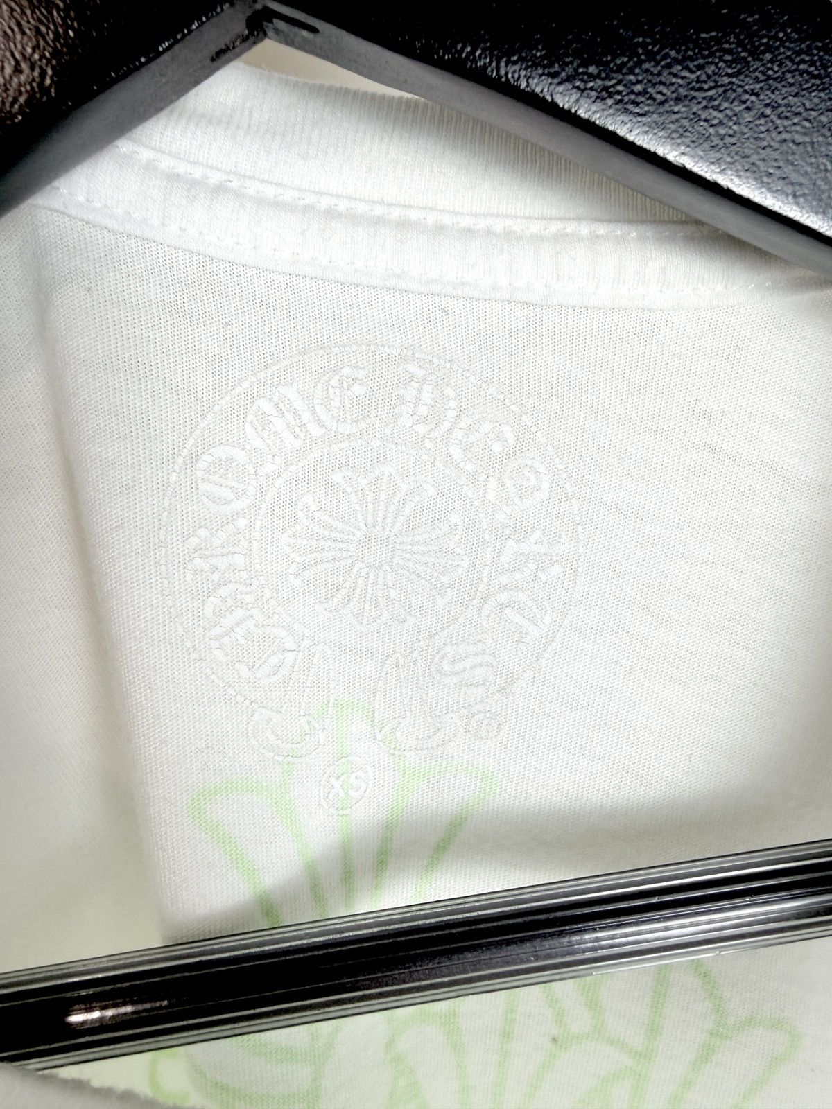 Chrome Hearts Chrome Hearts Thrashed Gradient Green Cemetery Cross Tshirt Size US XS / EU 42 / 0 - 11 Thumbnail