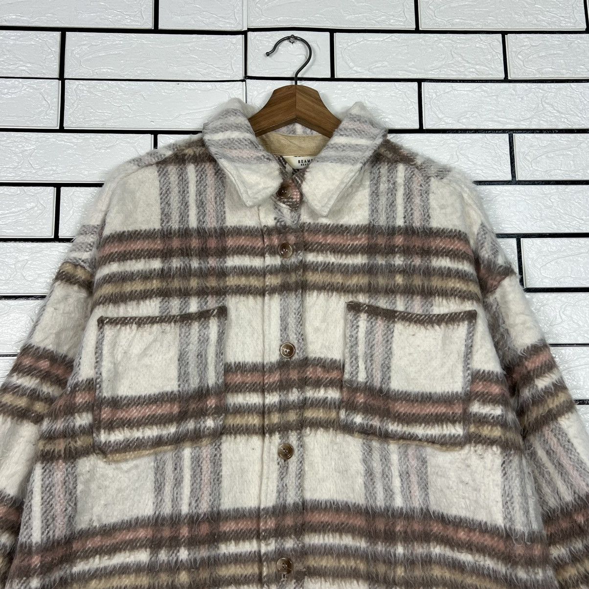 Beams Japan BEAMS HEART Checked Flannel Jacket #4158-C190 Size US L / EU 52-54 / 3 - 2 Thumbnail