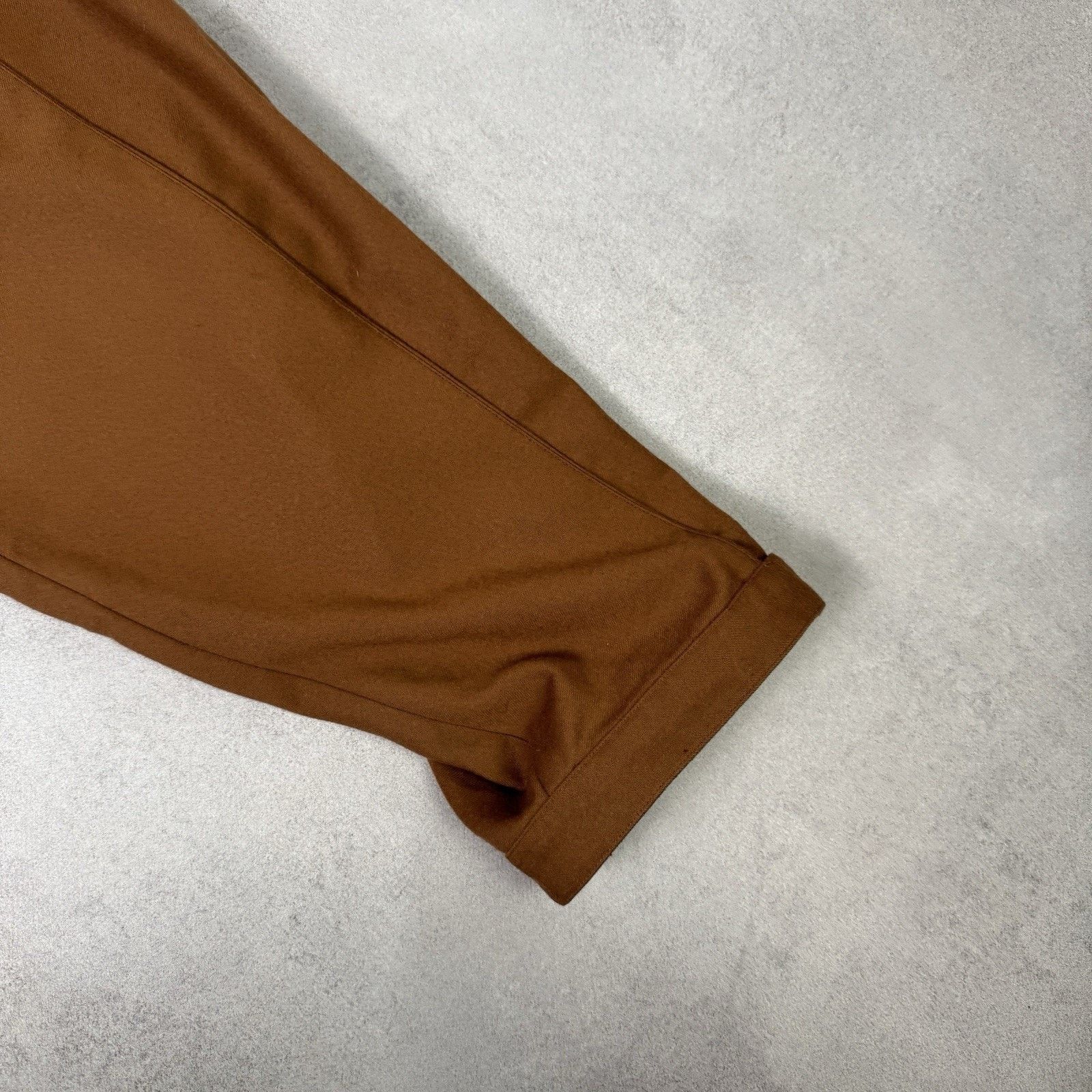 Christian Dior Monsieur Vintage Christian Dior Women Trousers Size 46 Brown Wool Size 32" / US 10 / IT 46 - 7 Thumbnail