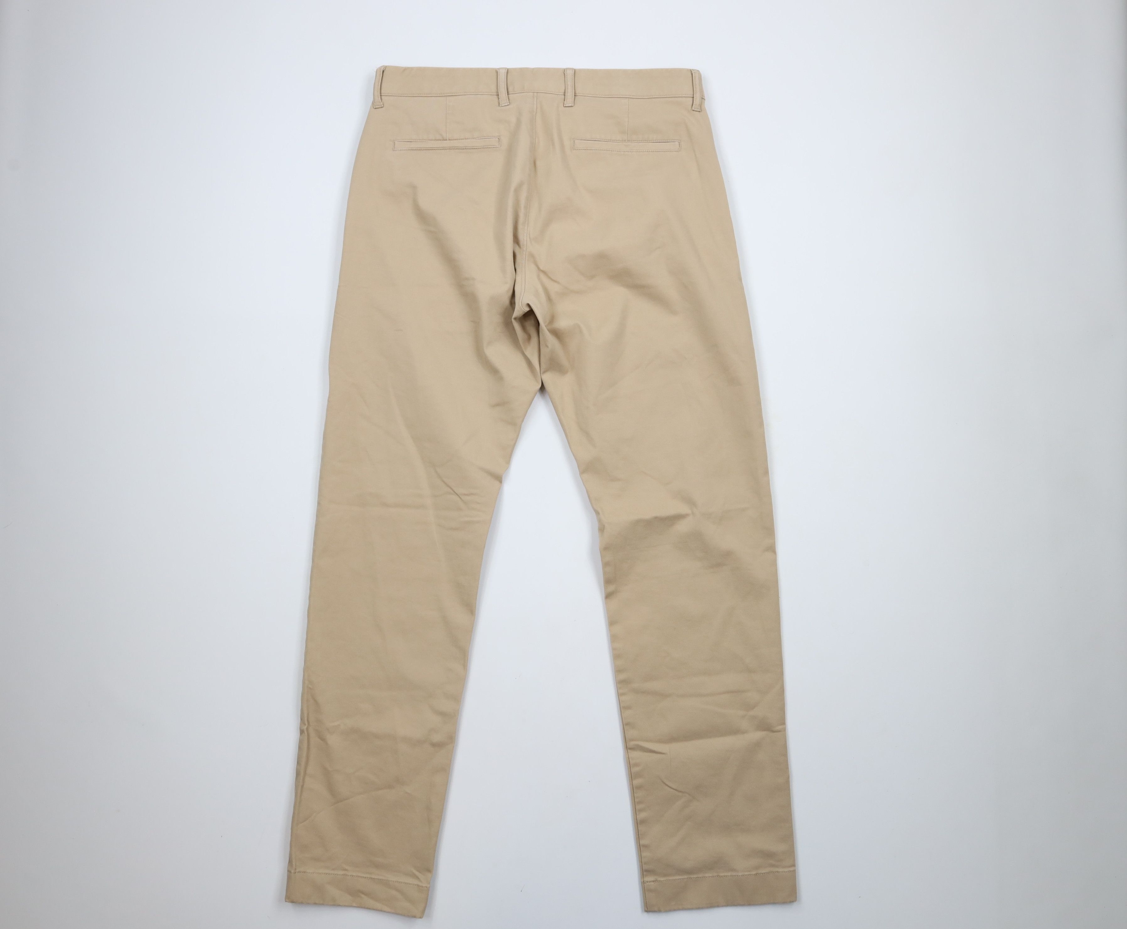J.Crew × Vintage J Crew Thompson Slim Fit Flat Front Chinos Chino Pants Khaki Size US 32 / EU 48 - 7 Thumbnail