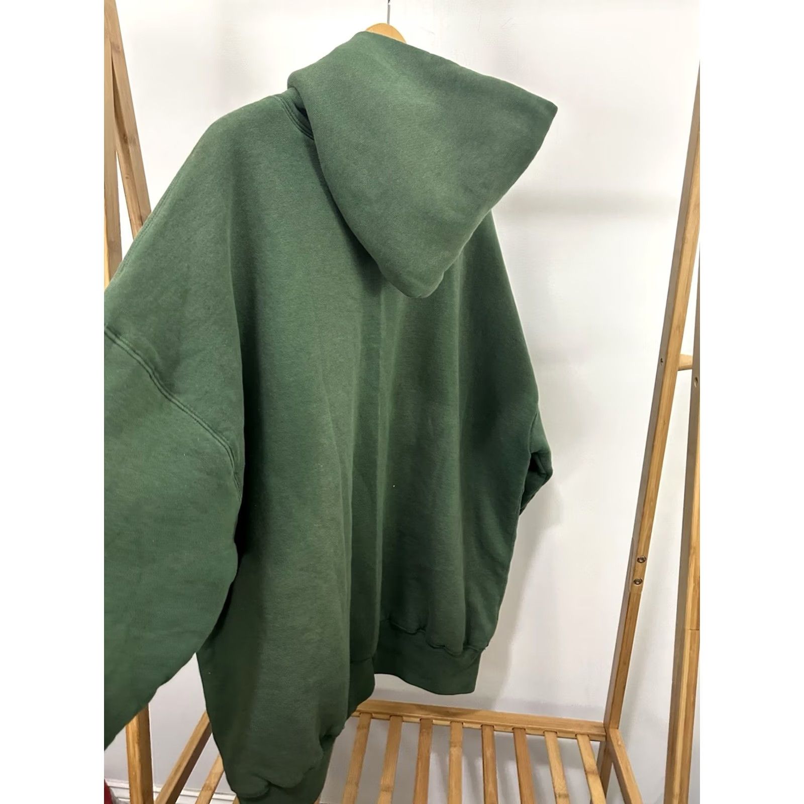 Russell Athletic VTG 80s Russell Athletic Hoodie XL/XXL Green Pullover Baggy Vintage Sweatshirt Mens Size US XXL / EU 58 / 5 - 5 Thumbnail