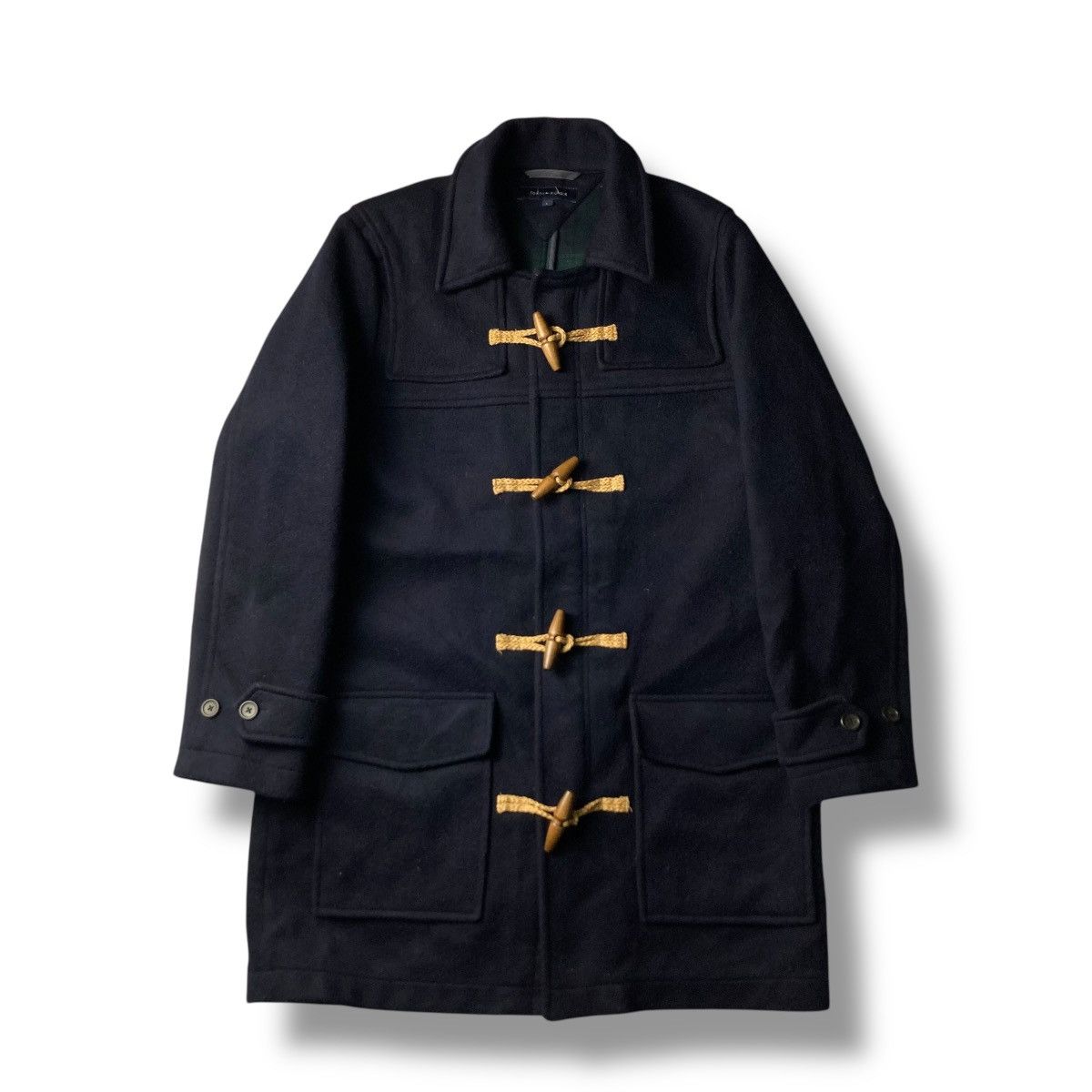 Tommy Hilfiger TOMMY HILFIGER DUFFLE COAT WOOL JACKET Size US L / EU 52-54 / 3 - 1 Thumbnail