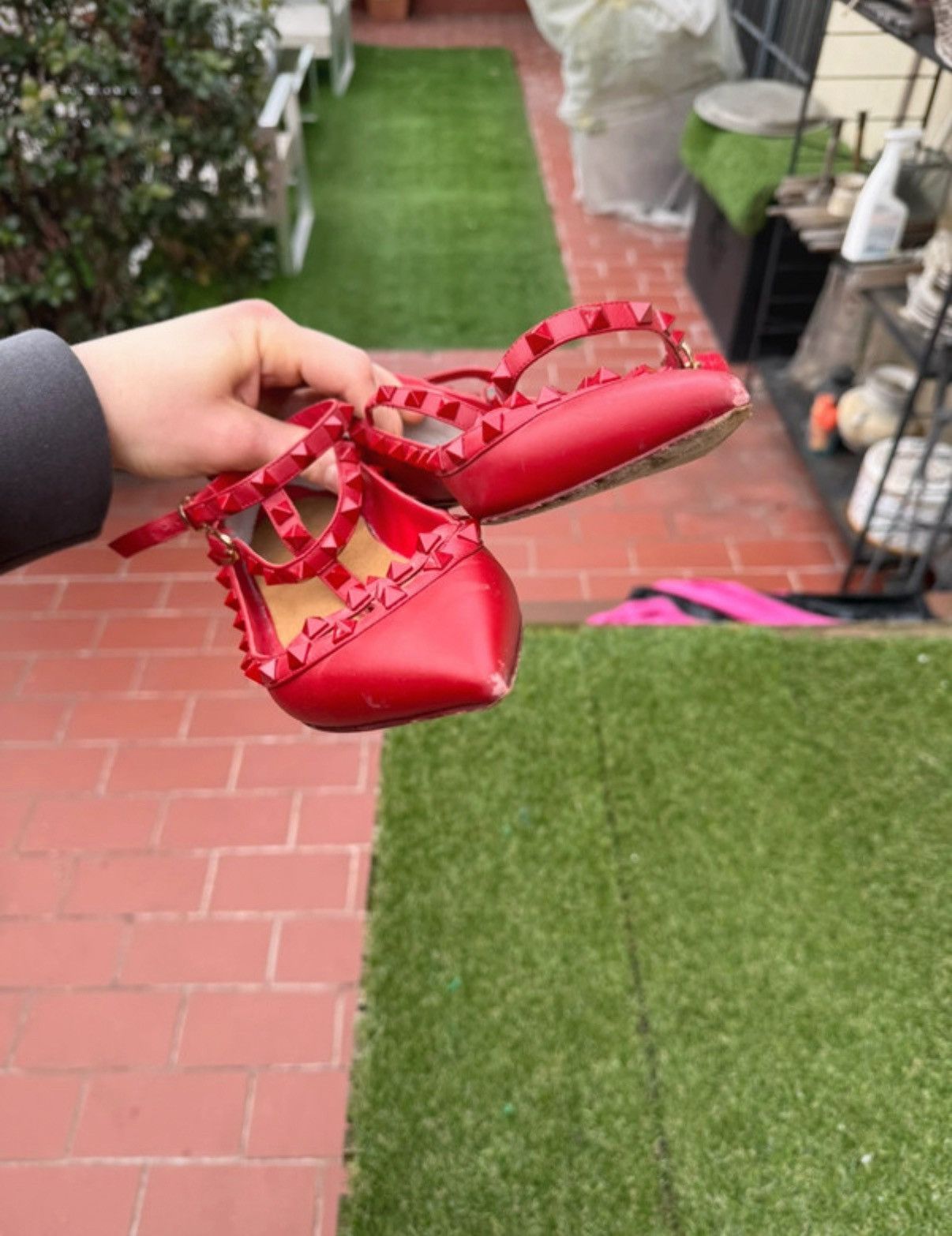 Valentino Ballerino Valentino Rockstud Size US 9 / IT 39 - 10 Thumbnail