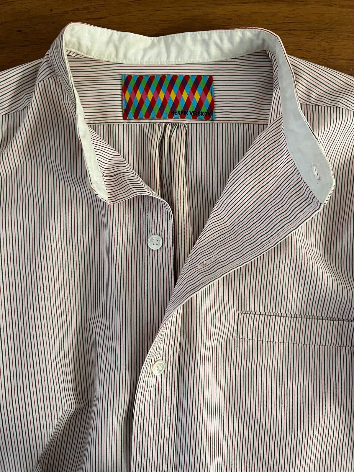Henrik Vibskov Henrik Vibskov Mandarin Collar Shirt Size US M / EU 48-50 / 2 - 6 Thumbnail