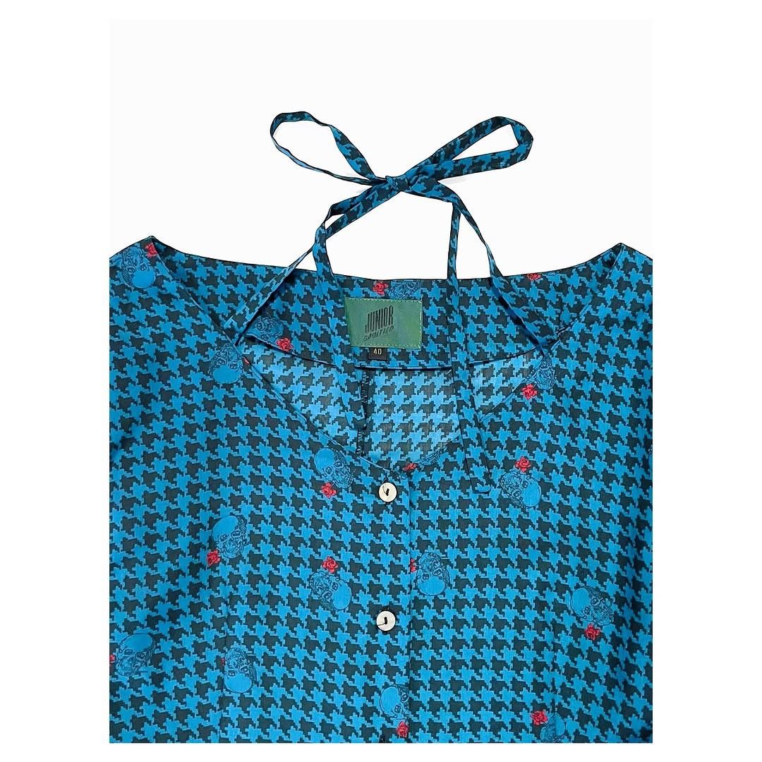 Jean Paul Gaultier Jean Paul Gaultier Skull Prints Shirt Size M / US 6-8 / IT 42-44 - 3 Thumbnail