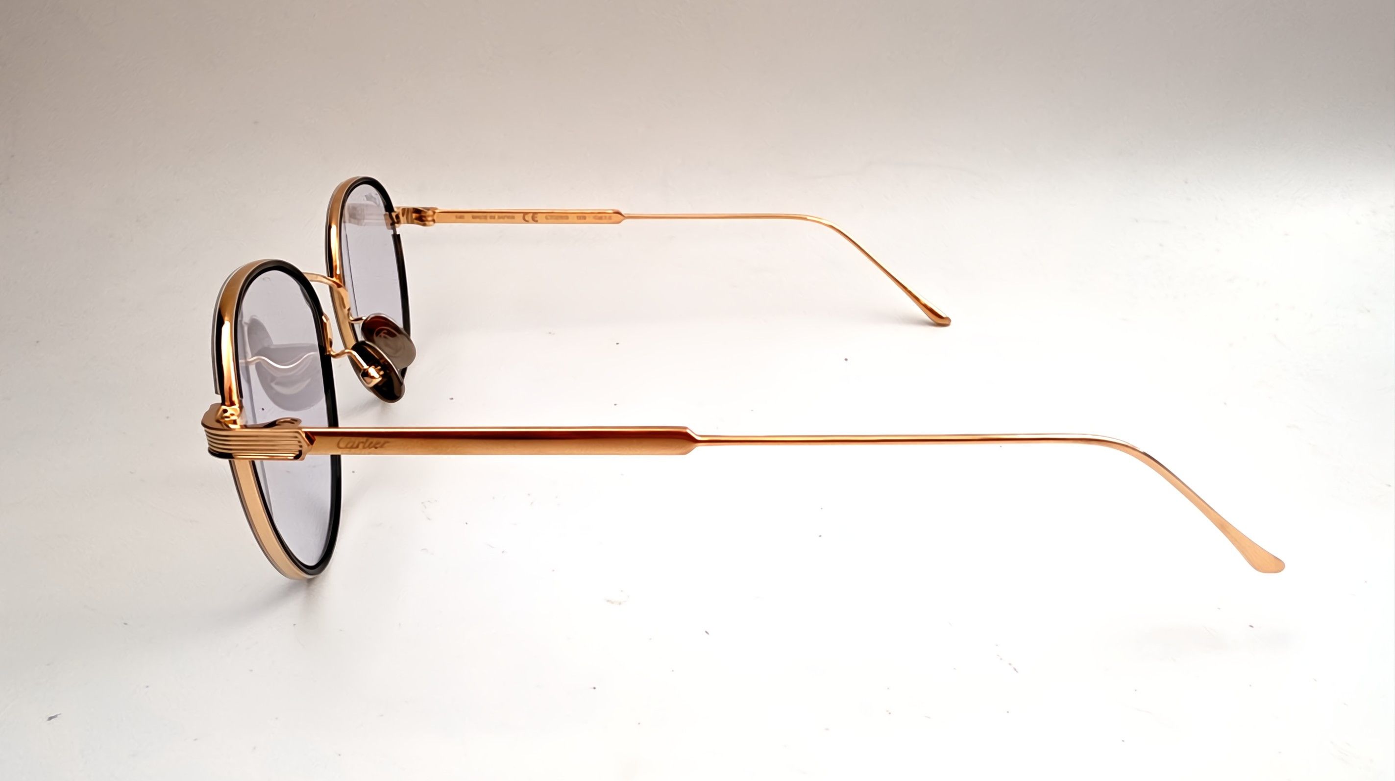 Cartier Authentic Luxury Cartier Gold Eyewear CT02500 Size ONE SIZE - 9 Thumbnail