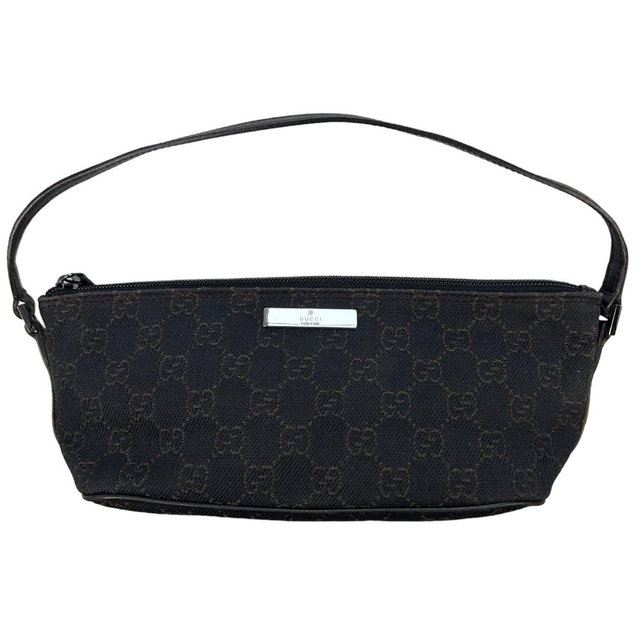 Vintage Gucci Pochette Monogram Shoulder Bag