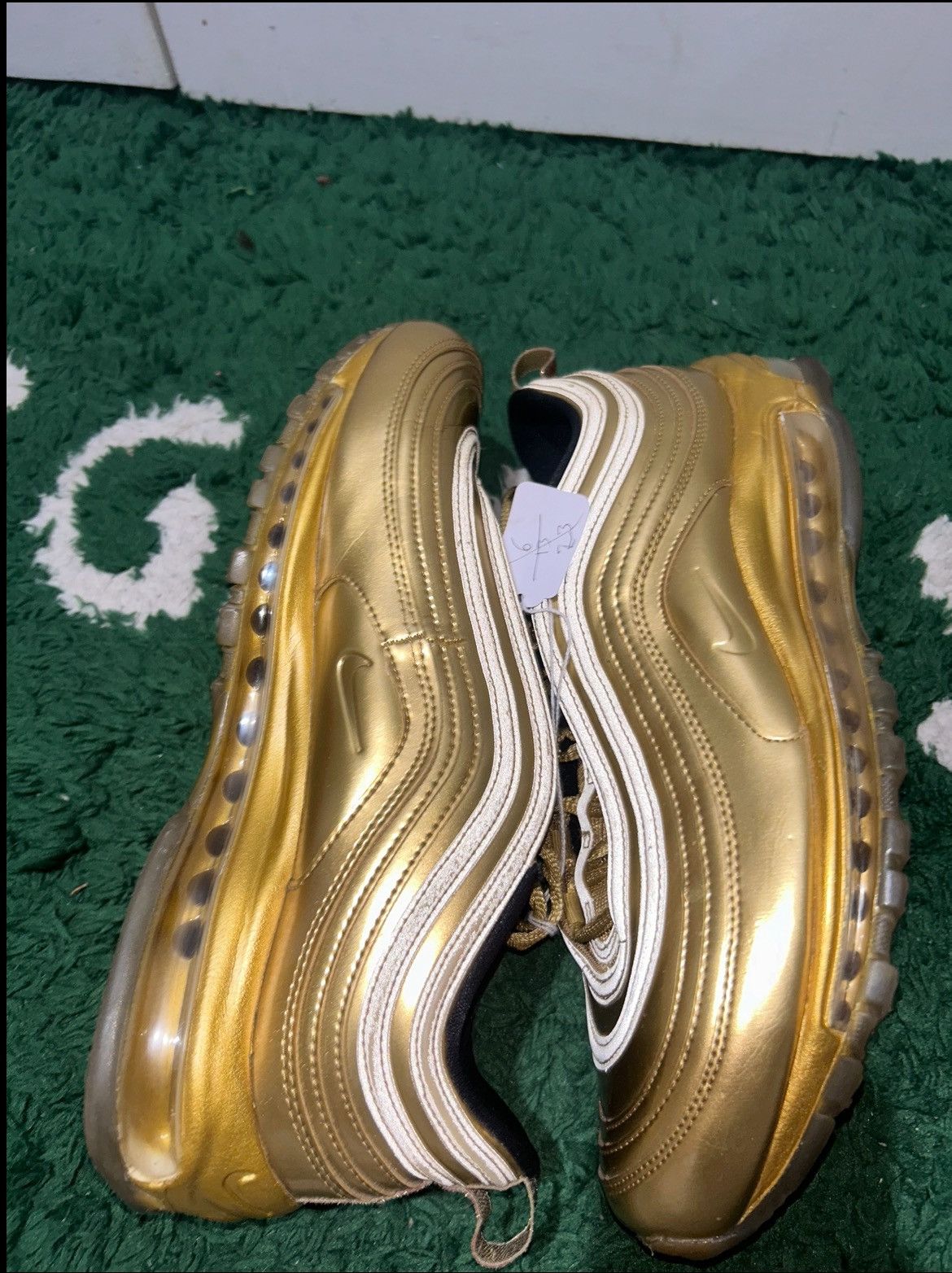 Nike Size 11 - Nike Air Max 97 Olympic Gold Preowned Size US 11 / EU 44 - 3 Thumbnail