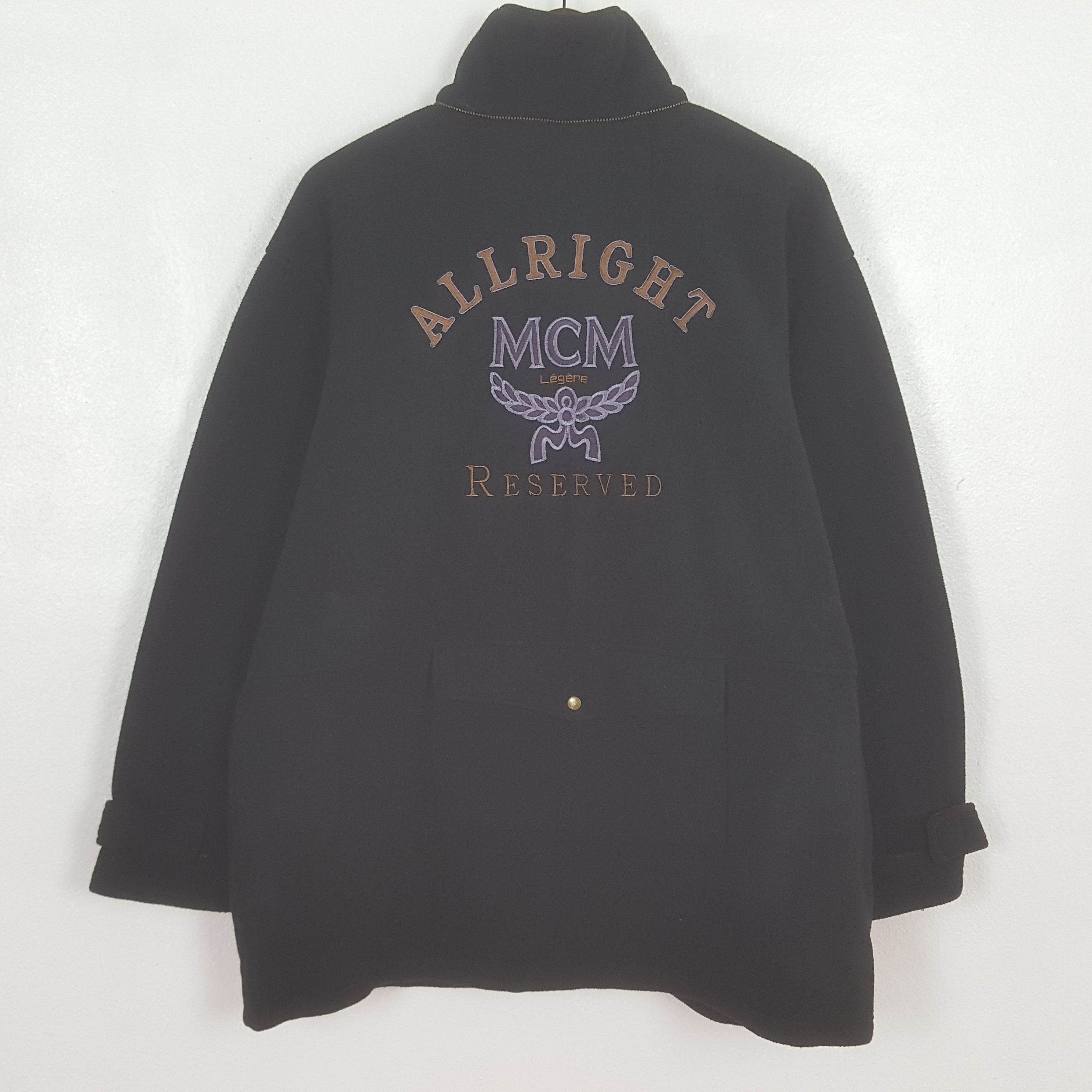 MCM Vintage MCM All Right Zipper Jacket Size US L / EU 52-54 / 3 - 1 Thumbnail