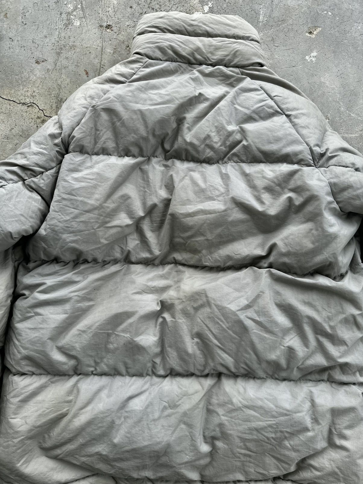 Nike 00’s Nike Puffer Beige Vintage Size US XL / EU 56 / 4 - 10 Thumbnail