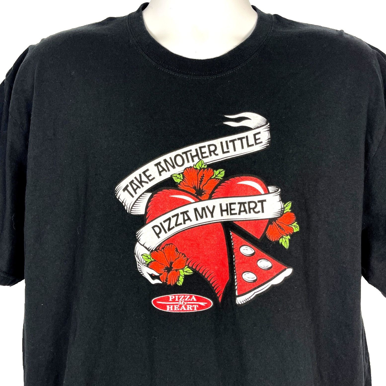 Other Take Another Little Pizza My Heart Mens T-Shirt size Large 2 Size US XL / EU 56 / 4 - 1 Thumbnail