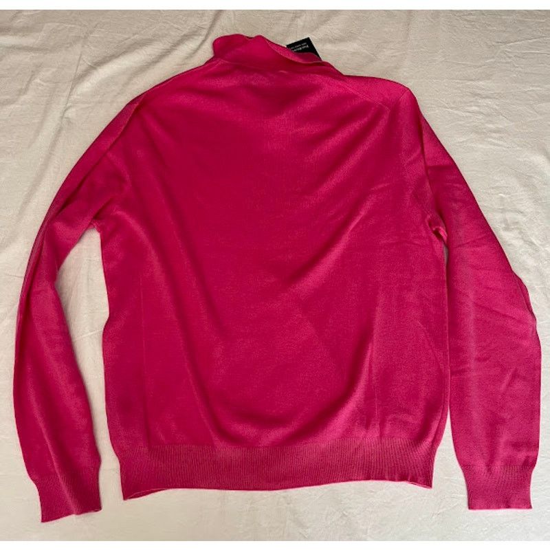 Ralph Lauren × Vintage Vintage NWT Polo Ralph Lauren Sweater Pink Pima Cotton Size US L / EU 52-54 / 3 - 2 Thumbnail