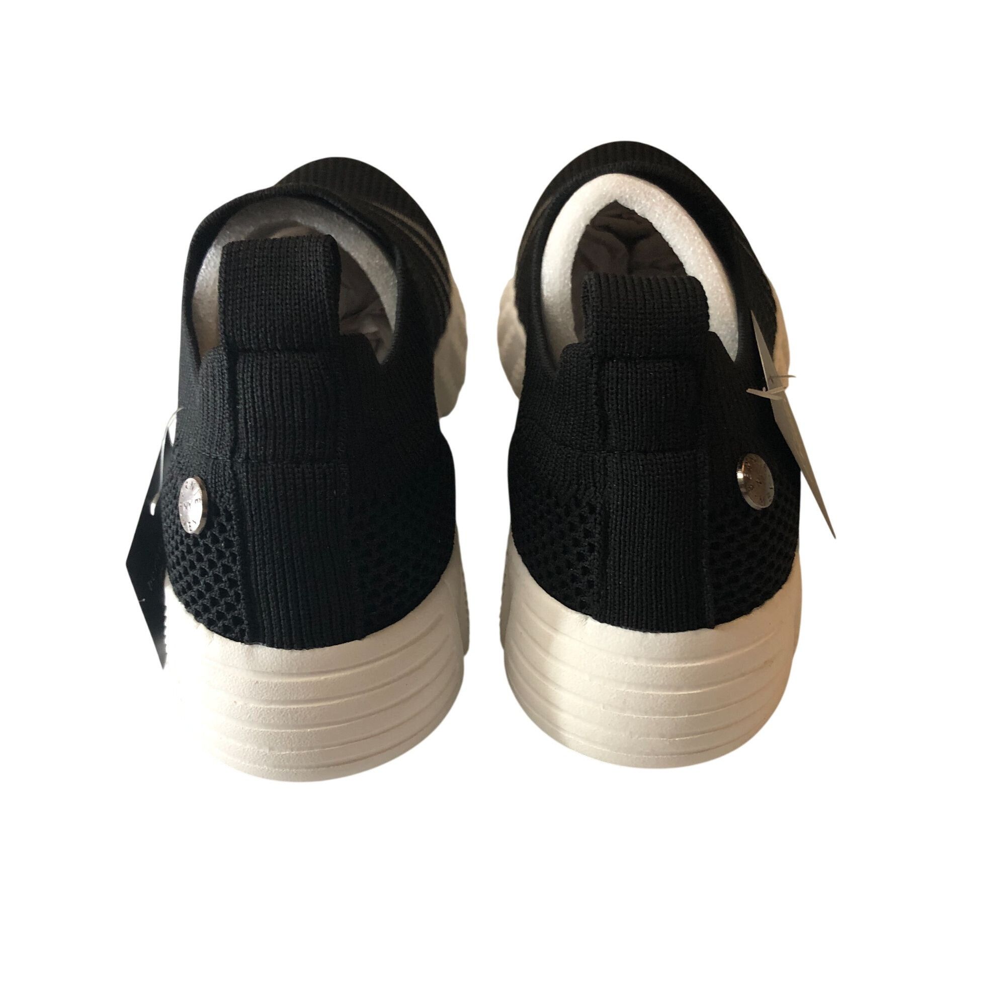 Other Bernie Mev Womens Wylie Sneakers Slip On Knit Mesh Stripes B Size US 7 / IT 37 - 4 Thumbnail