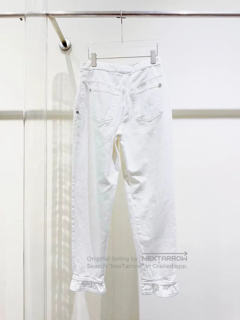 Chanel Chanel White jeans Size 26" / US 2 / IT 38 - 4 Thumbnail