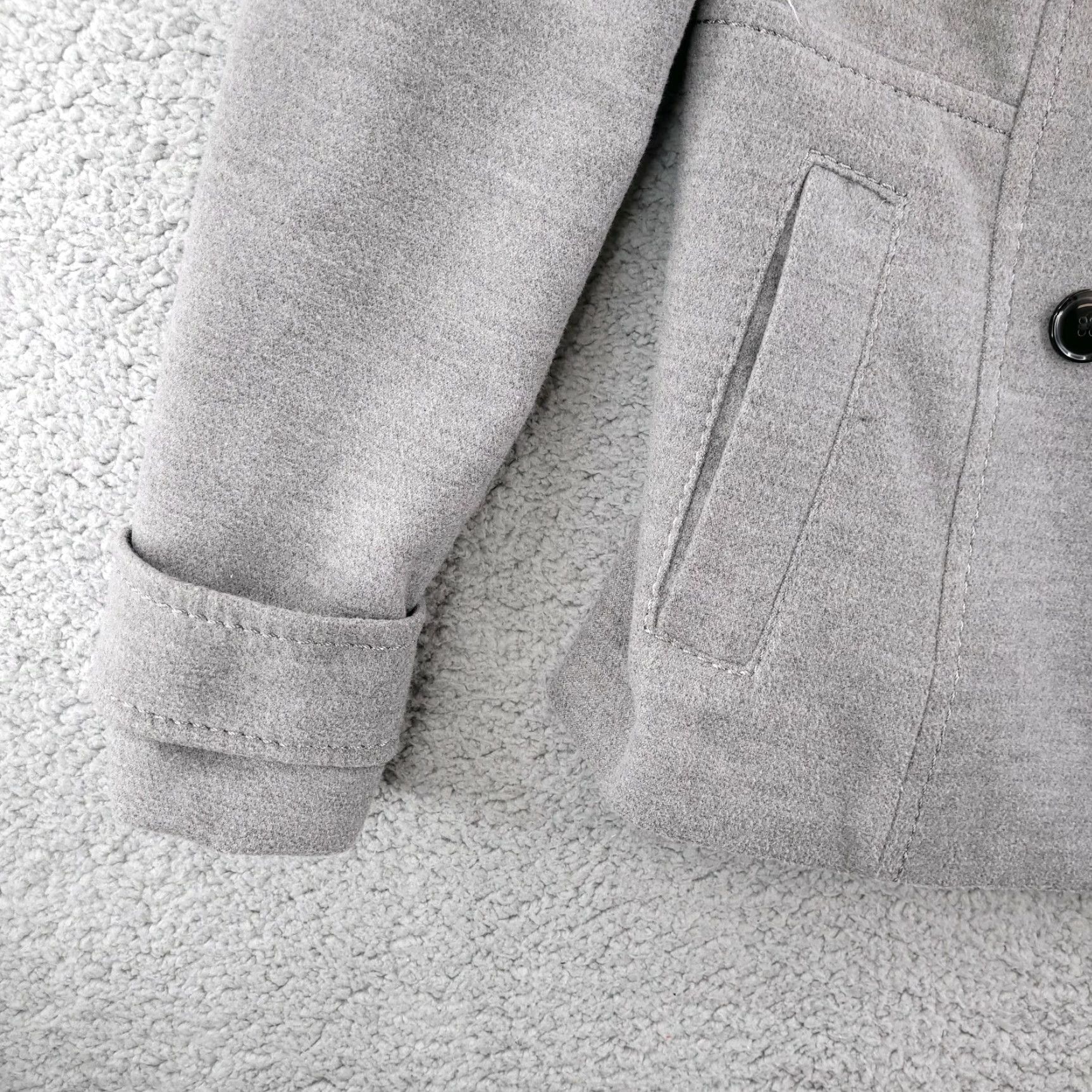 H&M H&M Pea Coat Womens 0 Overcoat Gray Warm Winter Shirt Jacket Coat? Size XS / US 0-2 / IT 36-38 - 3 Thumbnail