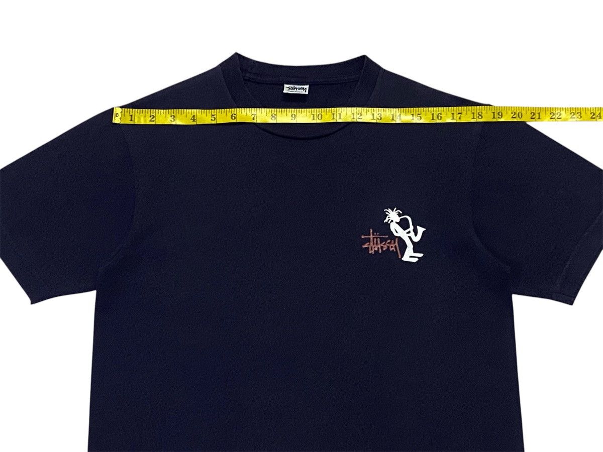 Stussy × Vintage Vintage Stussy Rasta Dark Blue Shirt Size US M / EU 48-50 / 2 - 11 Thumbnail