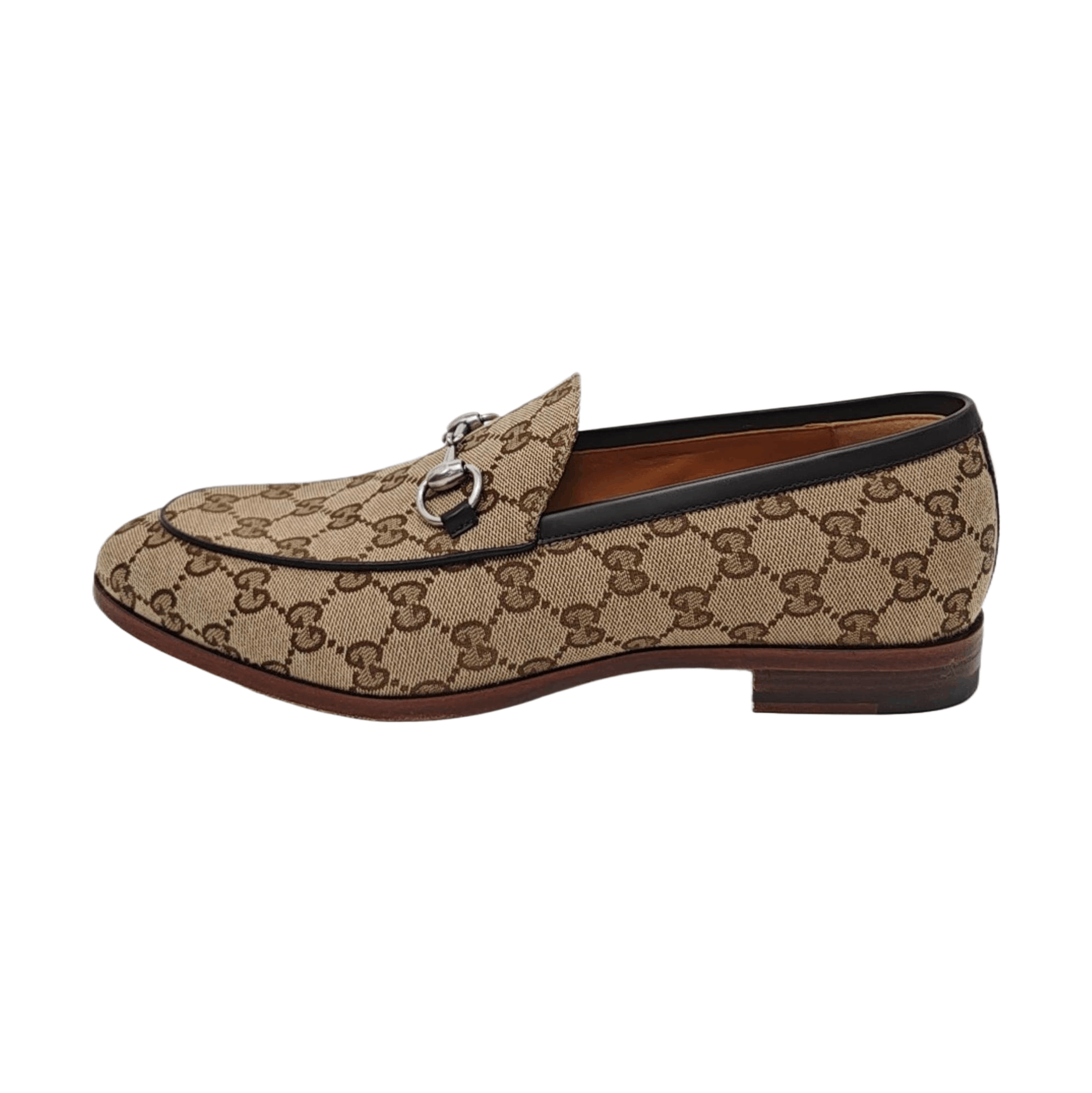 Gucci Gucci GG Monogram Horsebit Loafers UK 6 Size US 6 / EU 39 - 1 Thumbnail