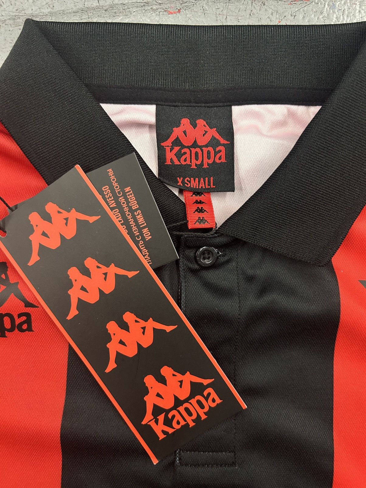 FaZe × Kappa Kappa X Faze Jersey Size xsmall NEW Size US XS / EU 42 / 0 - 5 Thumbnail