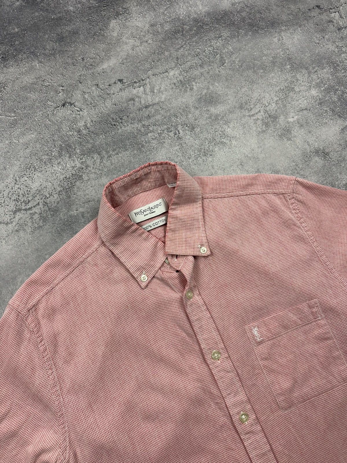 Yves Saint Laurent Yves Saint Laurent YSL Button Up Summer Shirt Short Sleeve Size US M / EU 48-50 / 2 - 4 Thumbnail