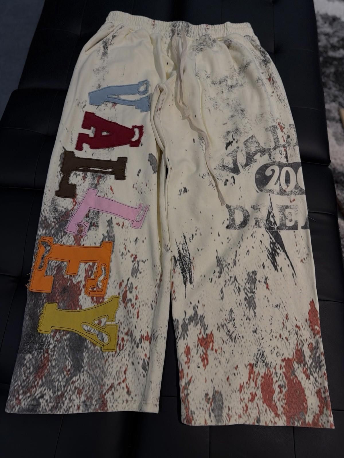 Other Valley Colorful Drawstring Sweatpants Size Large NEW Vale Size US 34 / EU 50 - 1 Thumbnail